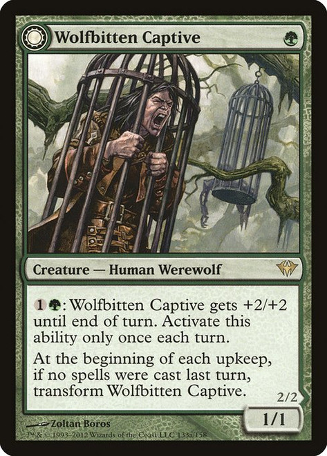 Wolfbitten Captive // Krallenhorde Killer (DKA) (Foil) (#133)