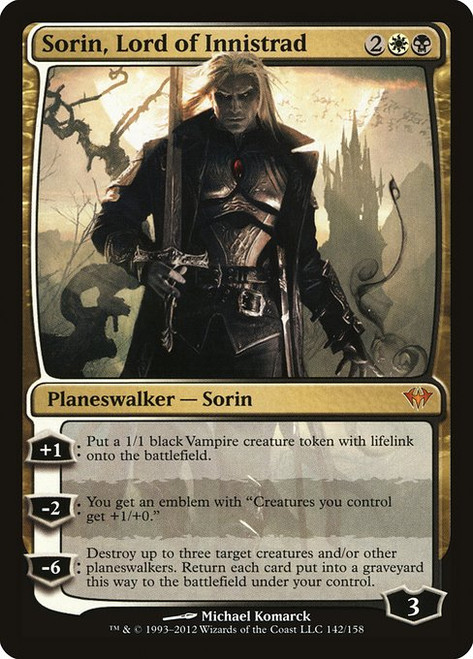 Sorin, Lord of Innistrad (DKA) (#142)