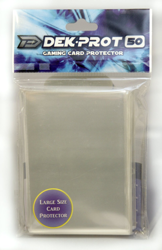 Dek Prot 50ct. Standard Sleeves - Clear