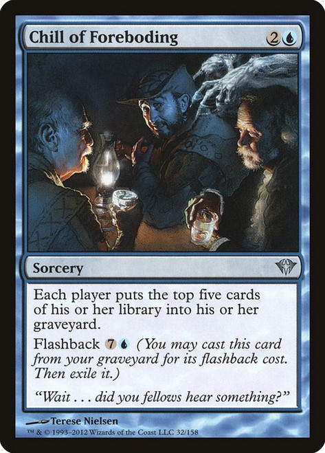 Chill of Foreboding (DKA) (Foil) (#32)