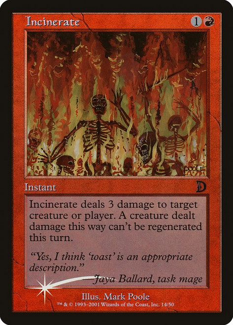 Incinerate (DKM) (Foil) (#14★)