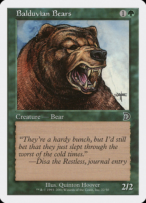 Balduvian Bears (DKM) (#22)