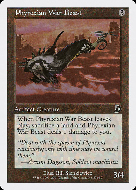 Phyrexian War Beast (DKM) (#37a)