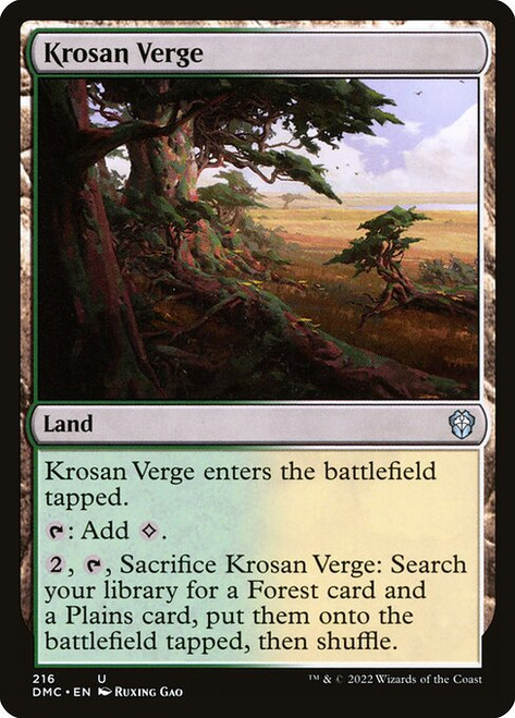 Krosan Verge (DMC) (#216)