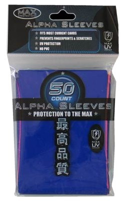 Max Protection Alpha Blue Large Sleeves