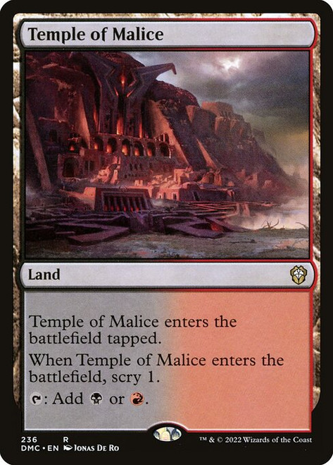 Temple of Malice (DMC) (#236)