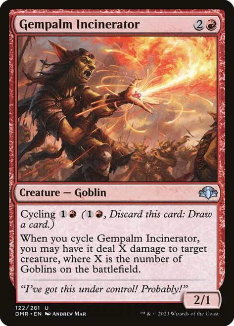 Gempalm Incinerator (DMR) (Foil) (#122)