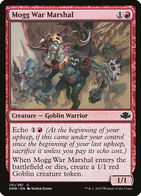 Mogg War Marshal (DMR) (Foil) (#131)