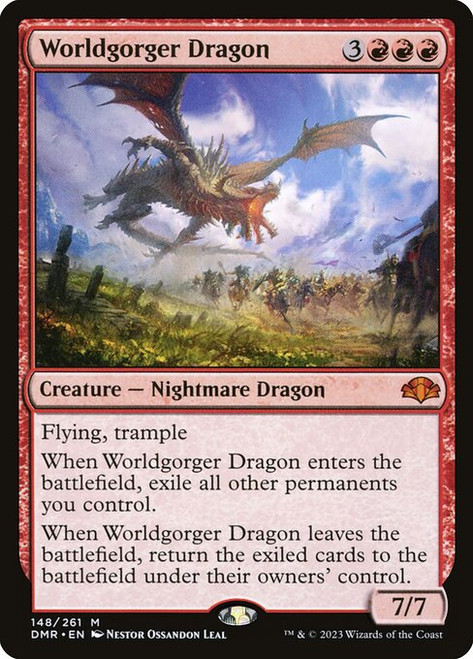 Worldgorger Dragon (DMR) (Foil) (#148)