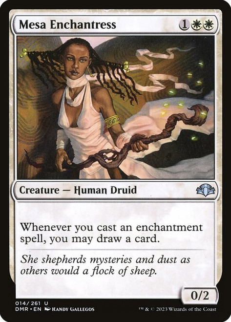 Mesa Enchantress (DMR) (Foil) (#14)