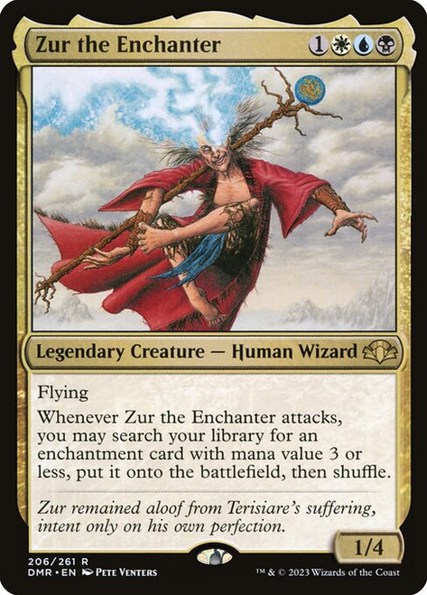Zur the Enchanter (DMR) (Foil) (#206)