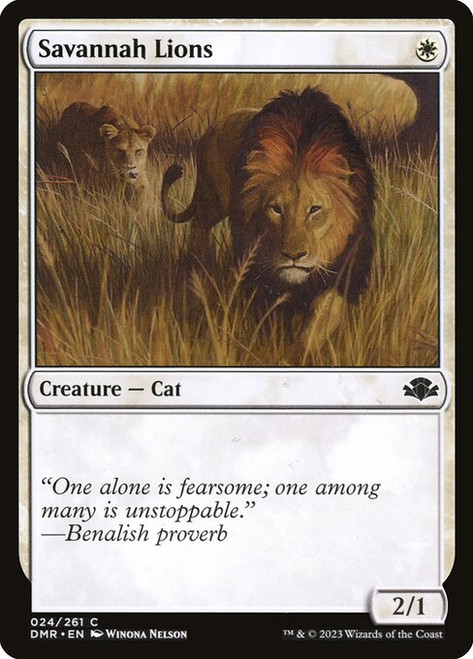 Savannah Lions (DMR) (Foil) (#24)