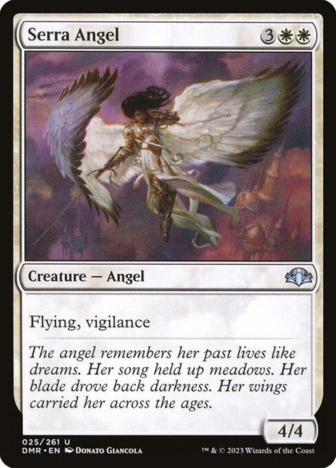 Serra Angel (DMR) (Foil) (#25)