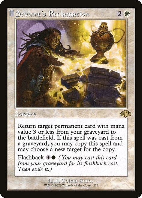 Sevinne's Reclamation (DMR) (Foil) (#273)