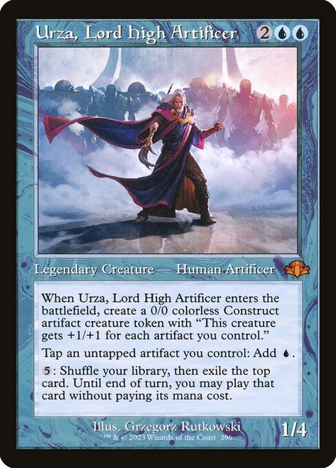 Urza, Lord High Artificer (DMR) (Foil) (#296)