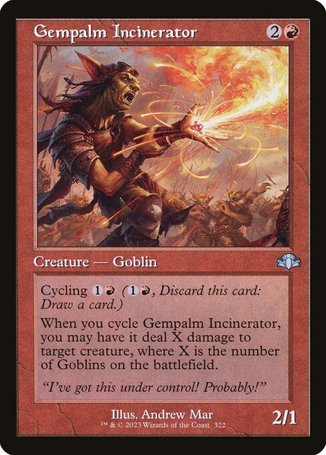 Gempalm Incinerator (DMR) (Foil) (#322)