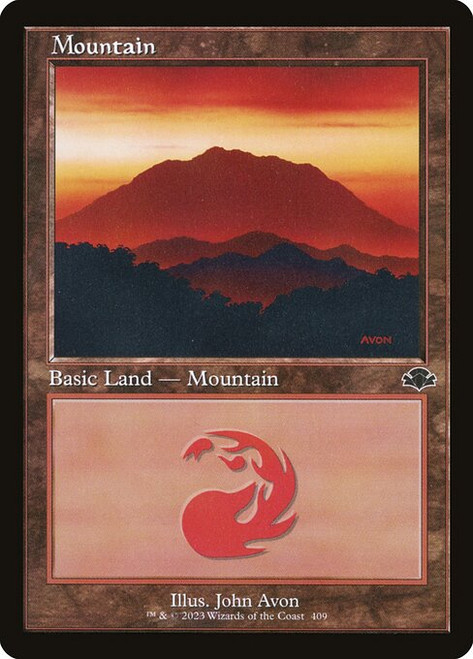 Mountain (DMR) (Foil) (#409)