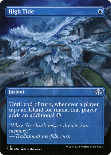 High Tide (DMR) (Foil) (Full Art) (#419)