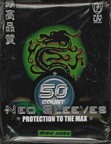 Max Protection Green Dragon Emblem Large Sleeves