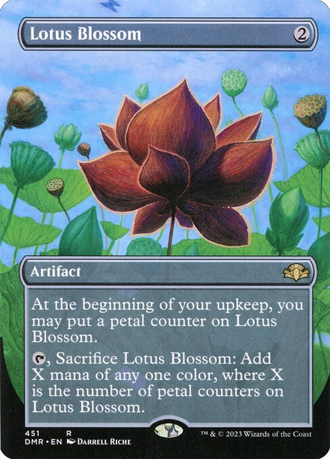 Lotus Blossom (DMR) (Foil) (Full Art) (#451)