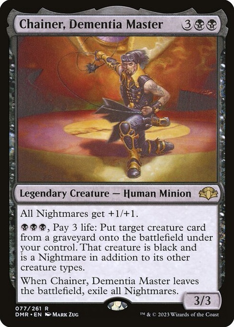 Chainer, Dementia Master (DMR) (Foil) (#77)