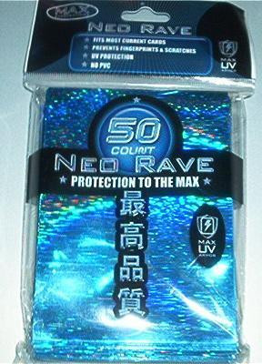 Max Protection Rave Blue Large Sleeves