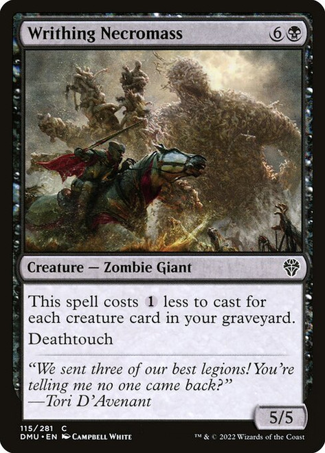 Writhing Necromass (DMU) (Foil) (#115)