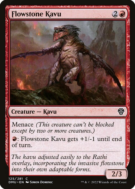 Flowstone Kavu (DMU) (Foil) (#125)
