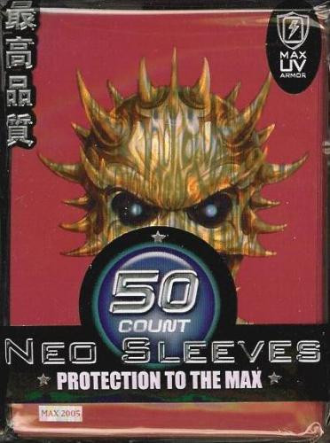 Max Protection Red Skull Large Sleeves