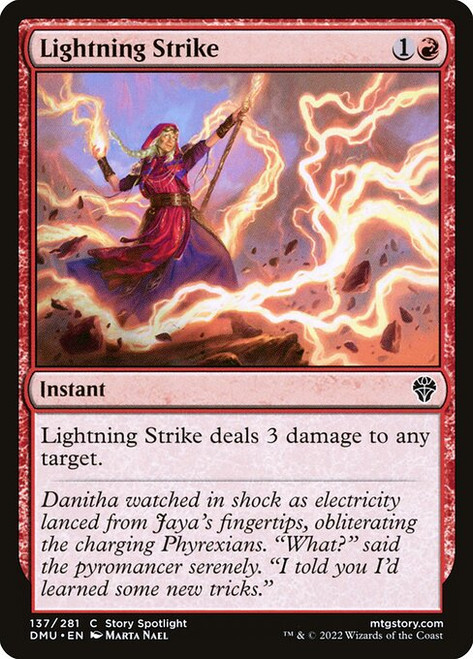 Lightning Strike (DMU) (Foil) (#137)