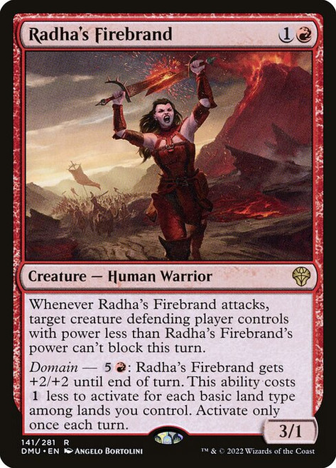 Radha's Firebrand (DMU) (Foil) (#141)