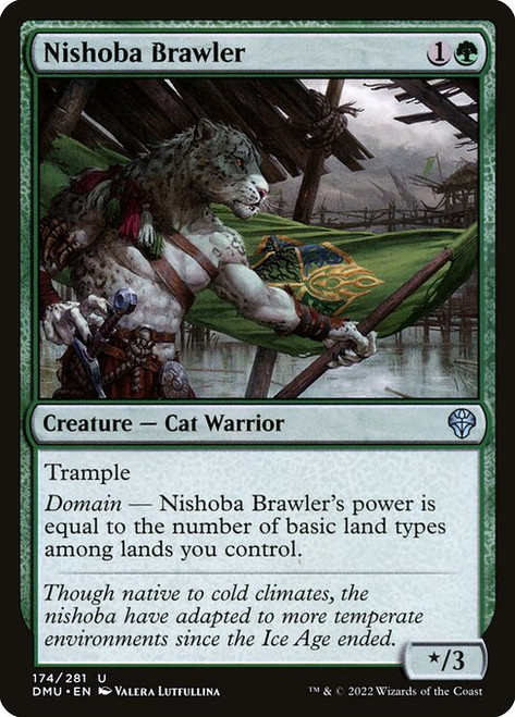 Nishoba Brawler (DMU) (Foil) (#174)