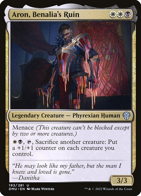 Aron, Benalia's Ruin (DMU) (Foil) (#193)