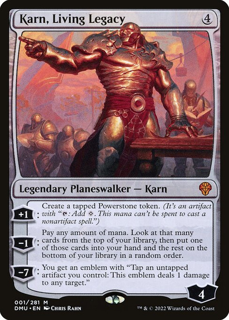 Karn, Living Legacy (DMU) (#1)