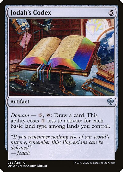 Jodah's Codex (DMU) (Foil) (#233)