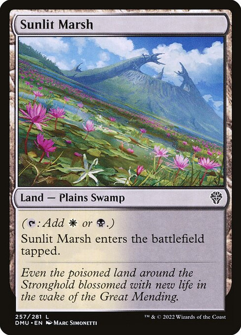 Sunlit Marsh (DMU) (Foil) (#257)