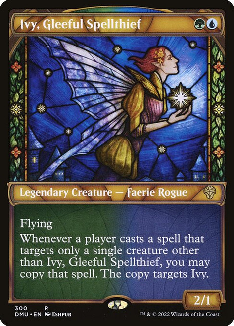 Ivy, Gleeful Spellthief (DMU) (Foil) (Showcase) (#300)