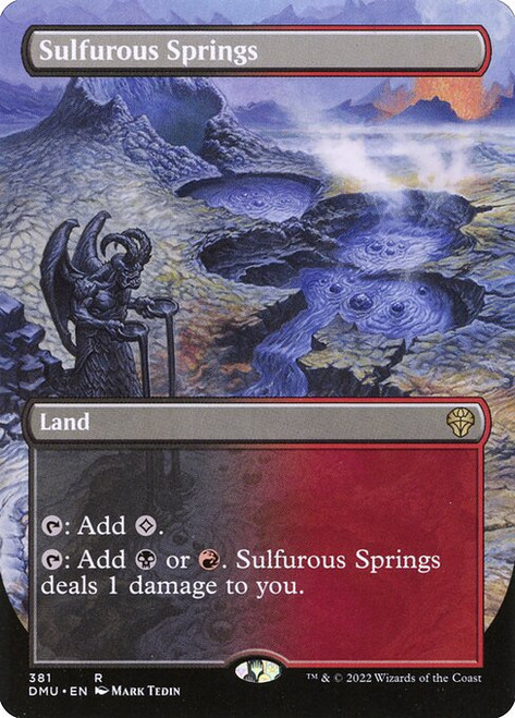 Sulfurous Springs (DMU) (Foil) (Full Art) (#381)