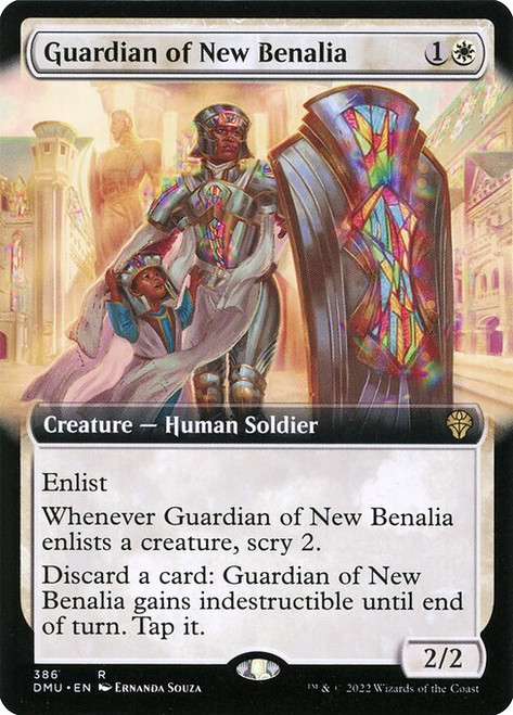 Guardian of New Benalia (DMU) (Foil) (Extended Art) (#386)