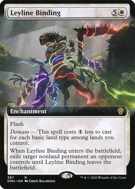Leyline Binding (DMU) (Extended Art) (#387)