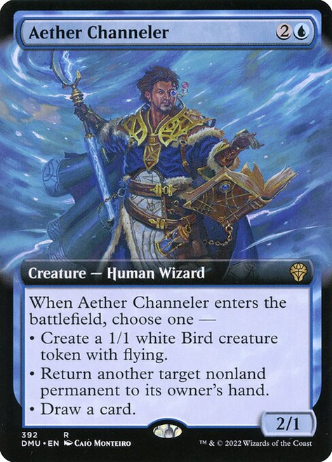 Aether Channeler (DMU) (Extended Art) (#392)