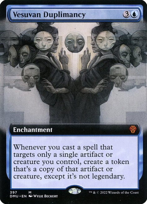 Vesuvan Duplimancy (DMU) (Foil) (Extended Art) (#397)