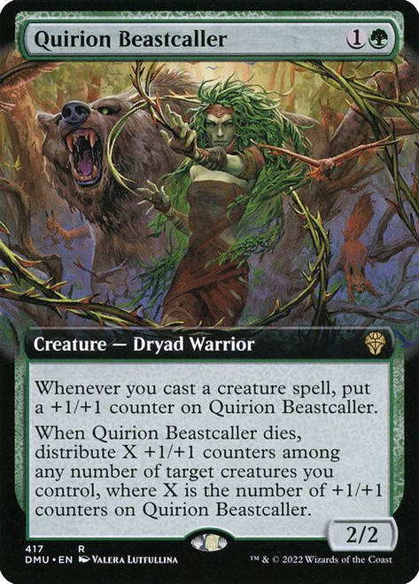 Quirion Beastcaller (DMU) (Extended Art) (#417)