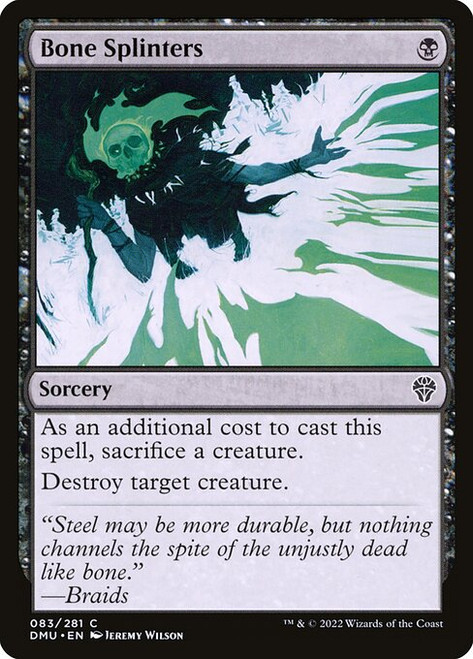 Bone Splinters (DMU) (Foil) (#83)