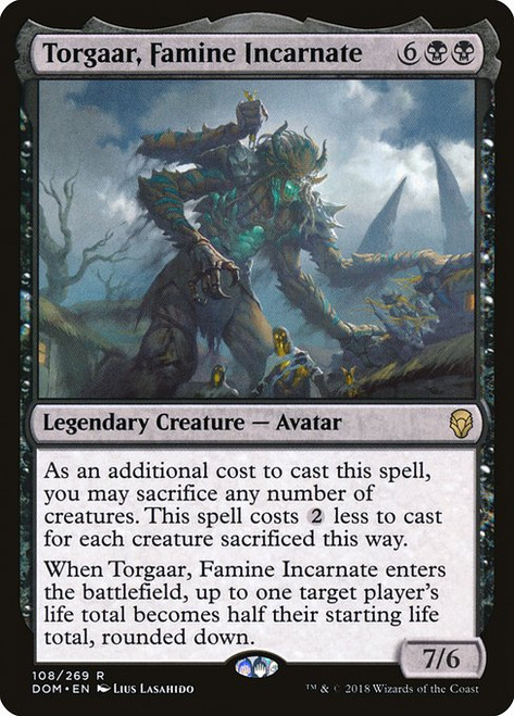 Torgaar, Famine Incarnate (DOM) (Foil) (#108)