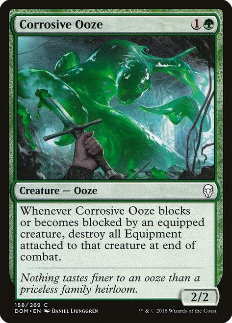 Corrosive Ooze (DOM) (Foil) (#158)