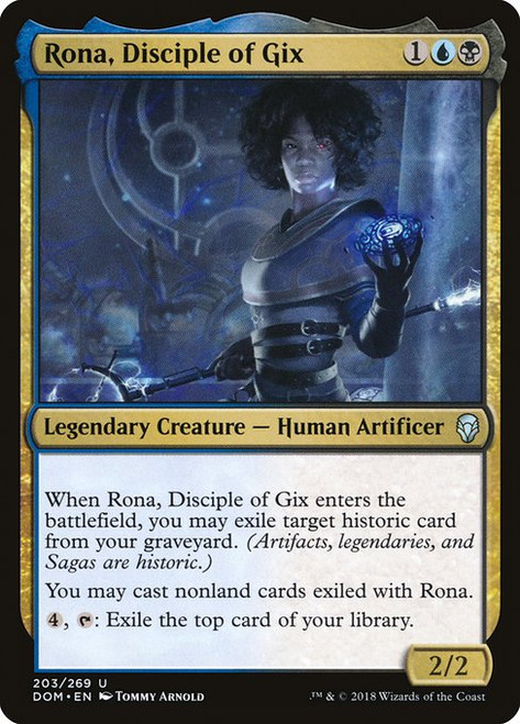 Rona, Disciple of Gix (DOM) (Foil) (#203)
