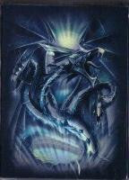 Ultra Pro Deck Protectors Navy Blue Diamond Dragon (50ct.)