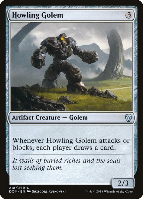 Howling Golem (DOM) (Foil) (#218)