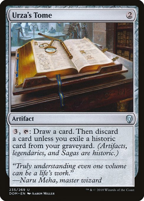 Urza's Tome (DOM) (Foil) (#235)